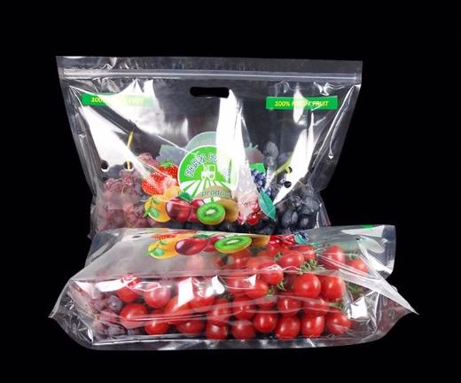 Fruit packaging bags with holes A 